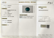 6.56/CT Natural Panna Stone with Govt. Lab Certificate-16839S209414